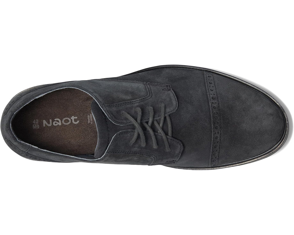 Men's Naot Bondos Charcoal Suede