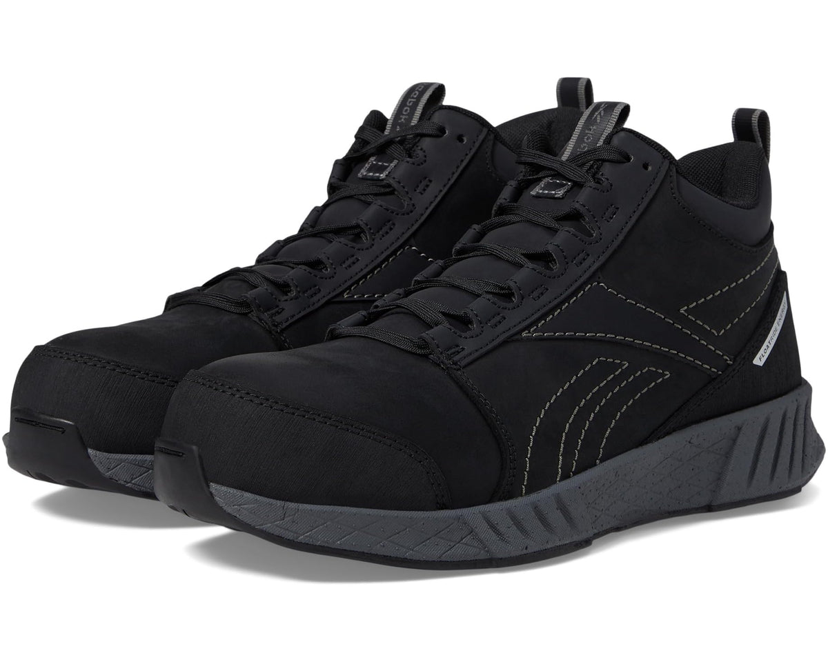Men's Reebok Work Fusion Formidable Work Mid Cut Composite Toe SD 10 Black/Grey