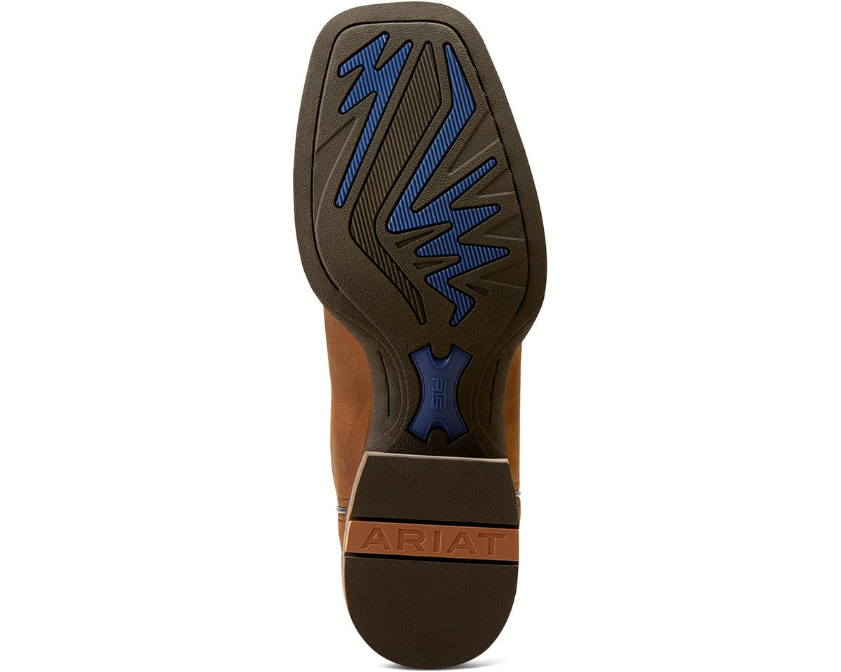 Men's Ariat Ricochet Western Boots Weathered Chestnut