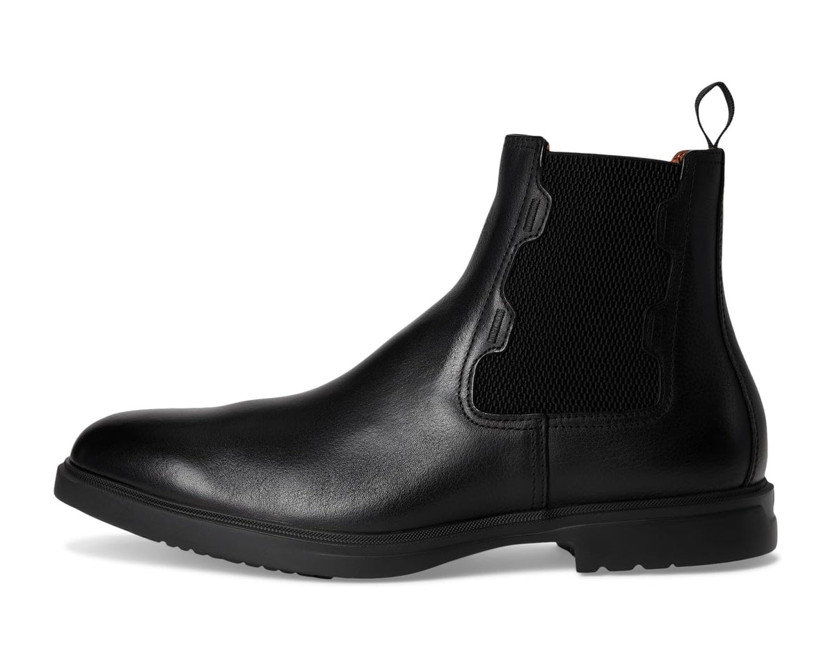 Men's Stacy Adams Townsend Chelsea Boots Black Tumble