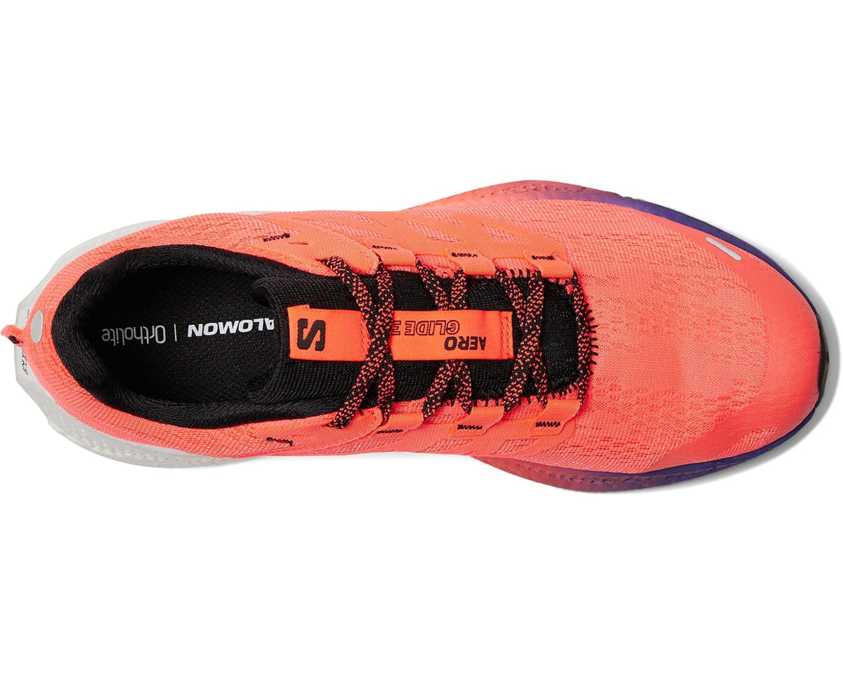 Men's Salomon Aero Glide Neon Flame/White/Black