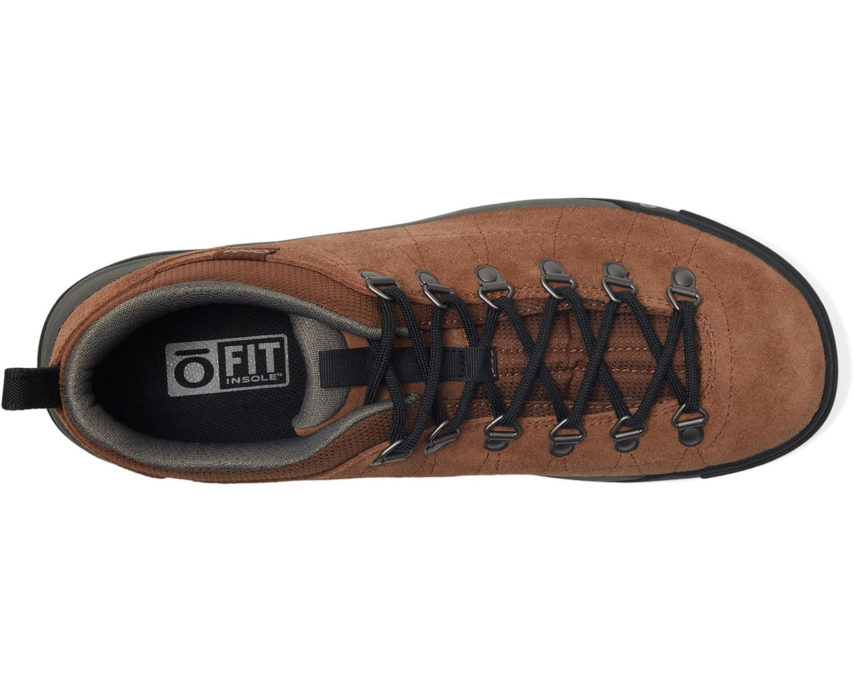 Men's Oboz Beall Low Suede Grizzly