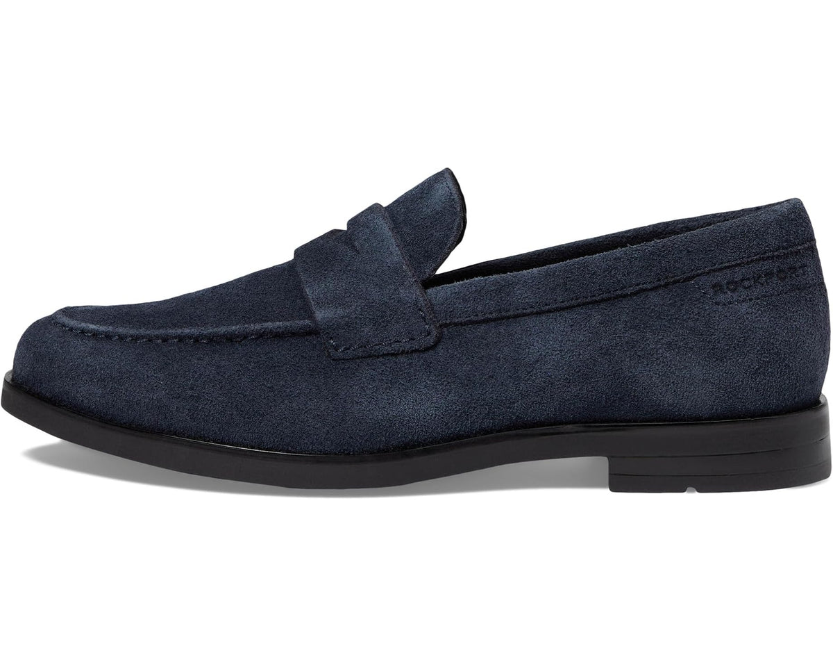 Men's Rockport Sutton Dark Blue Suede