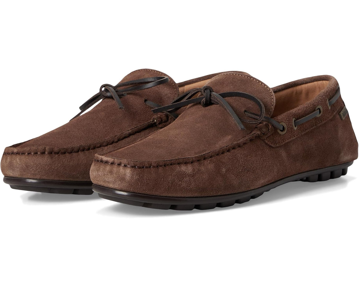 Men's Barbour Courage Driving Shoes Choco Suede