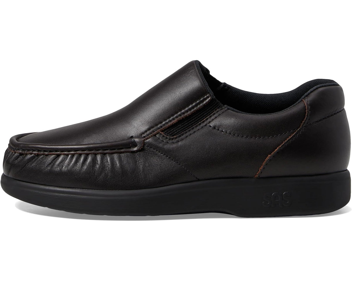 Men's SAS Side Gore Slip On Comfort Loafer Cacao