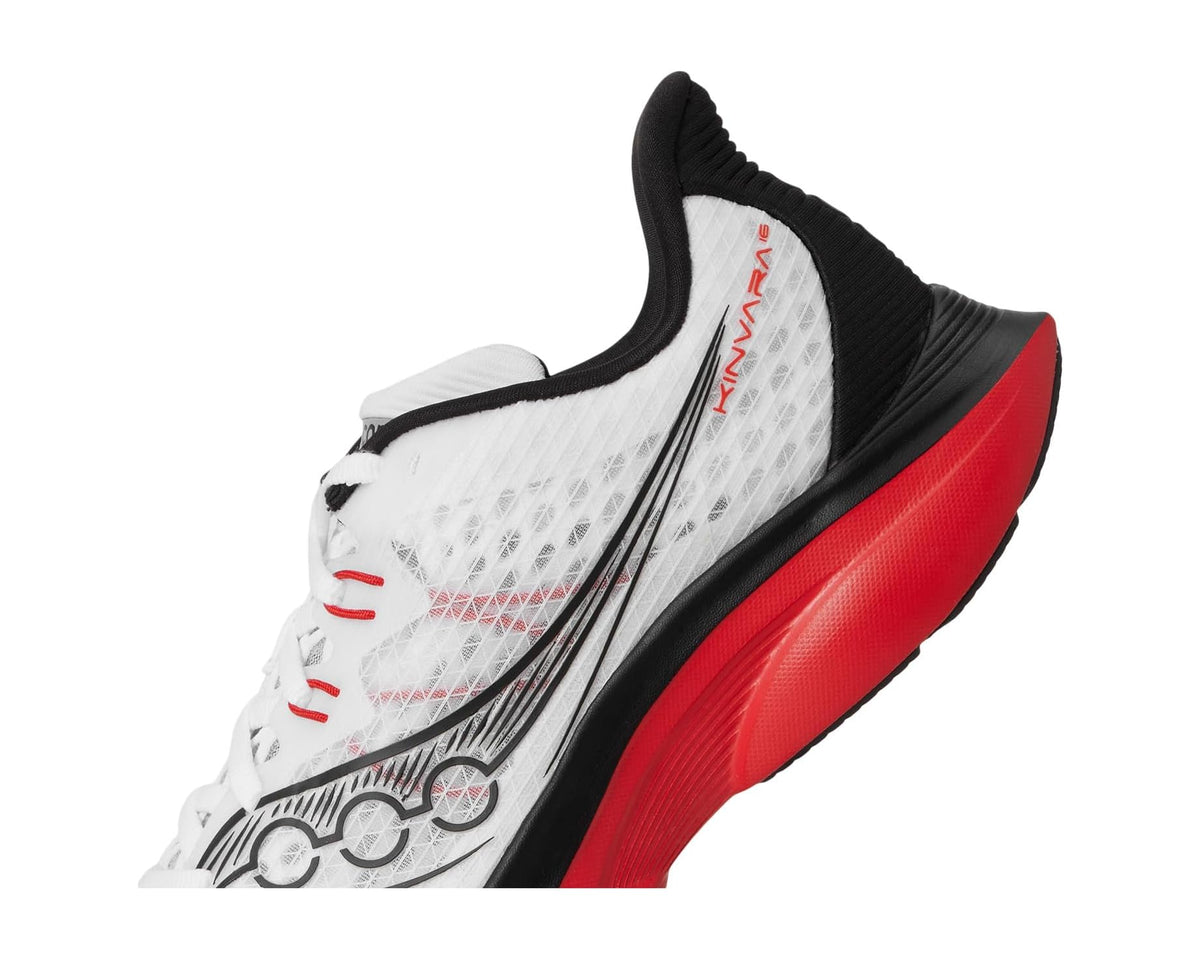 Men's Saucony Kinvara 16 White/Red