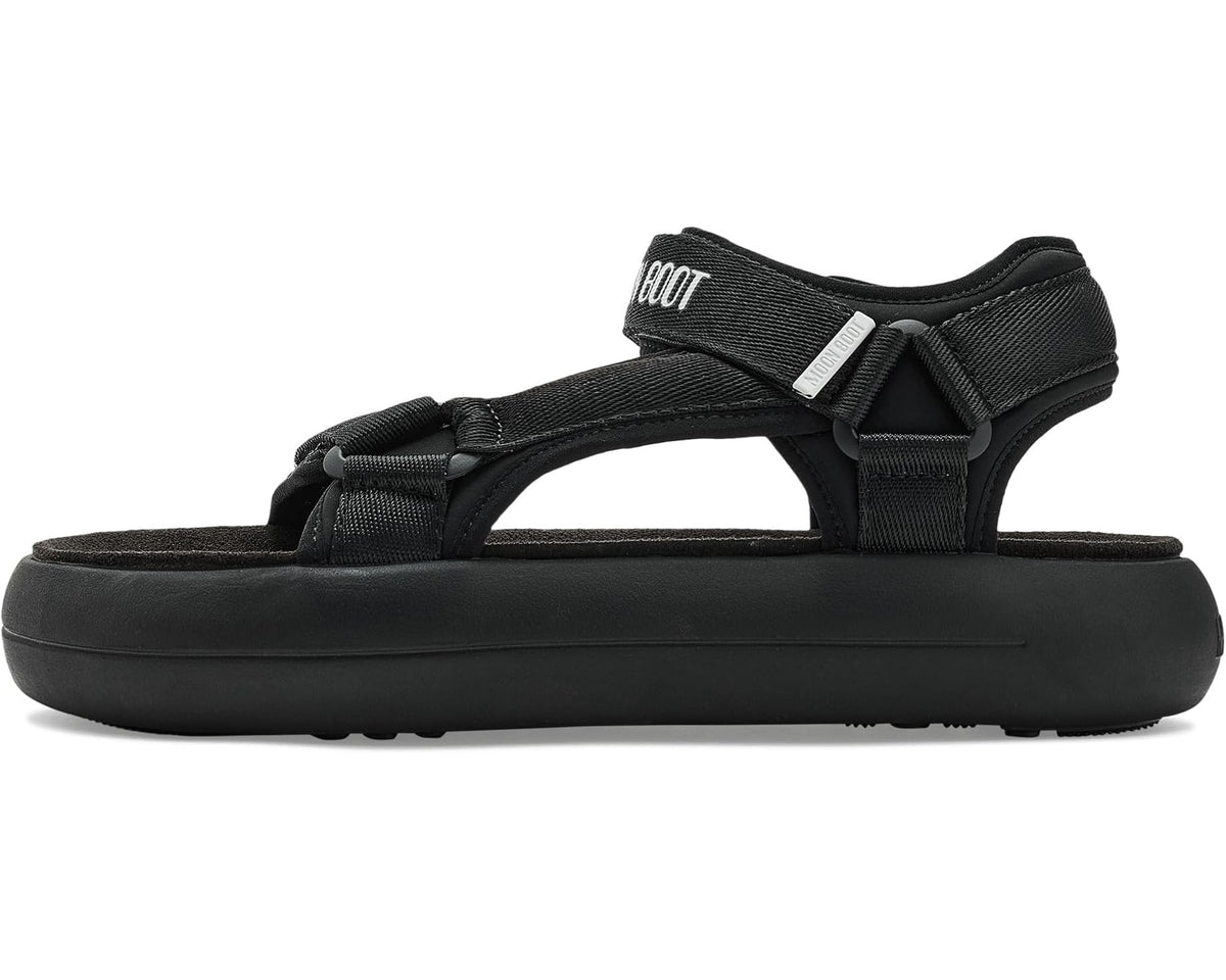 Unisex MOON BOOT Super Sandal Black