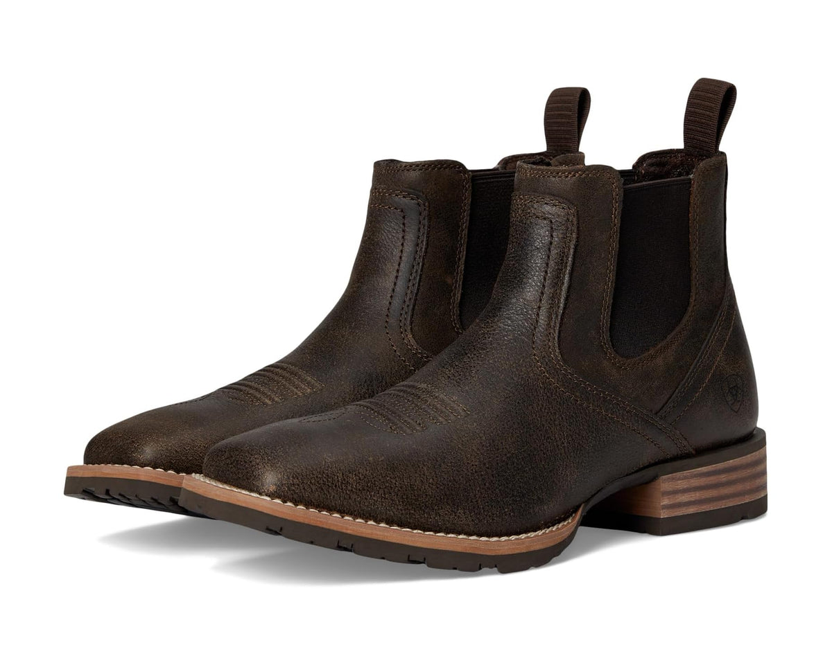 Men's Ariat Hybrid Low Boy Western Boots Acorn