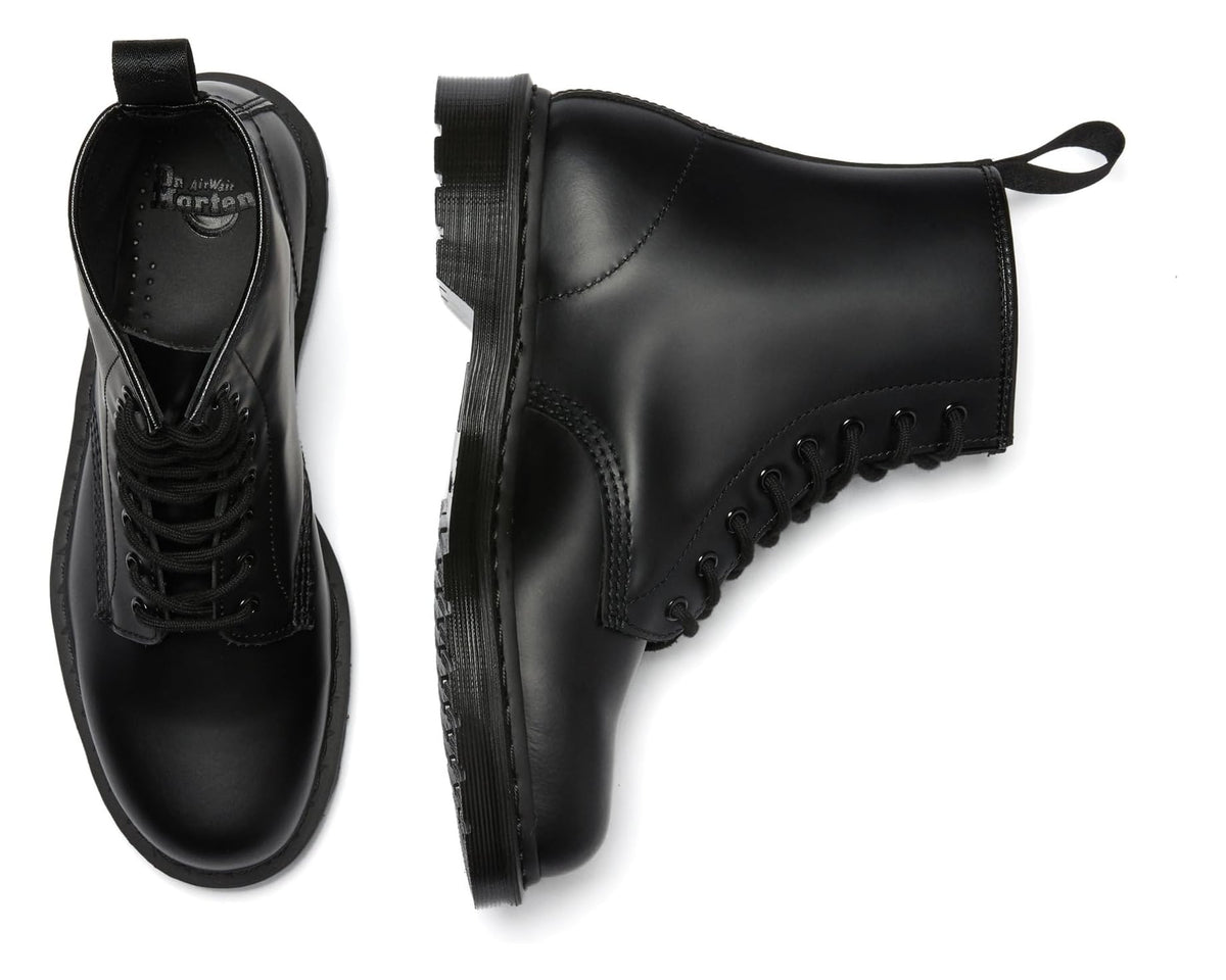 Unisex Dr. Martens 1460 Mono Boots Black Smooth