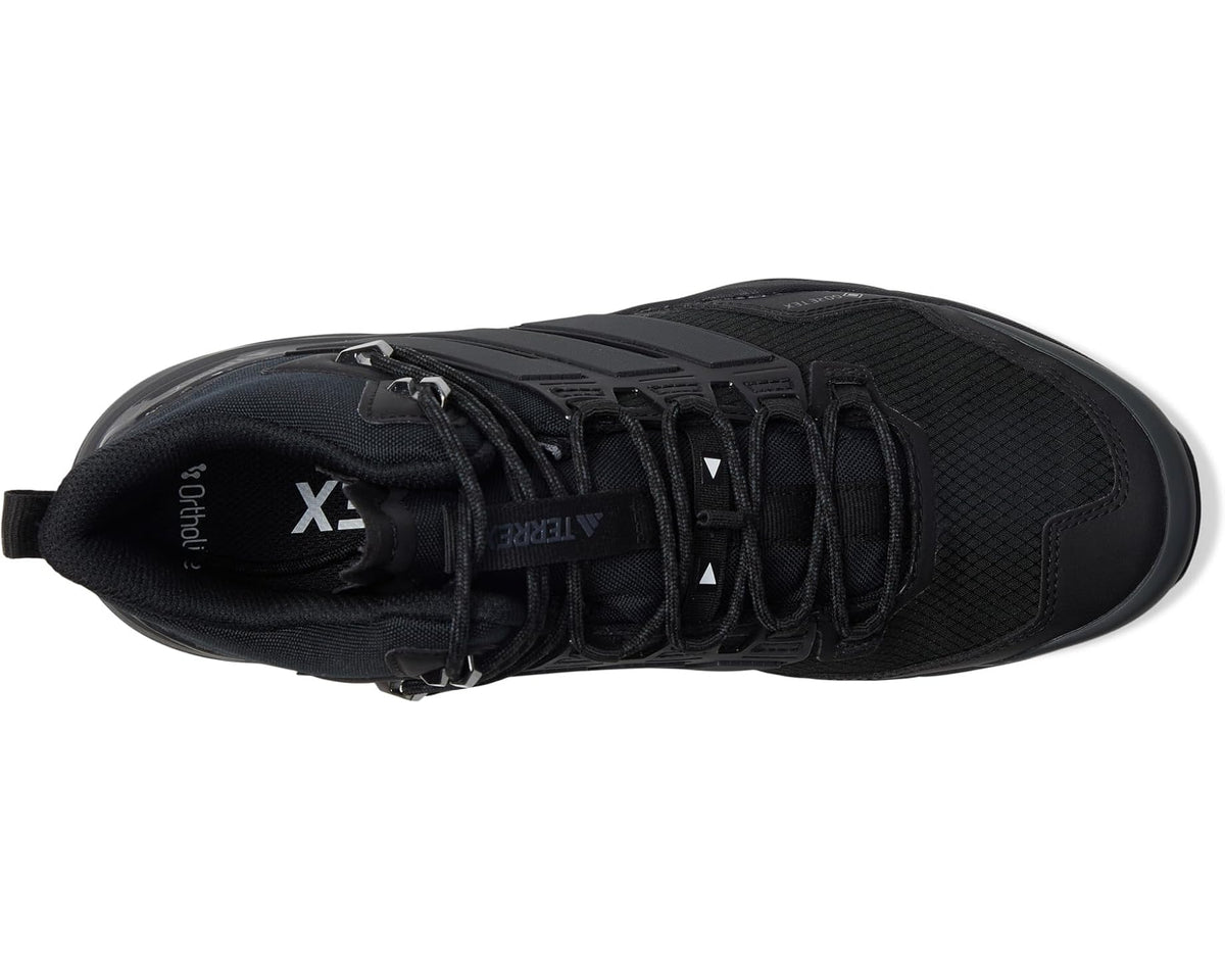 Men's adidas Outdoor Terrex Skychaser GORE-TEX® Mid Top Hiking Shoes Black/Black/Carbon