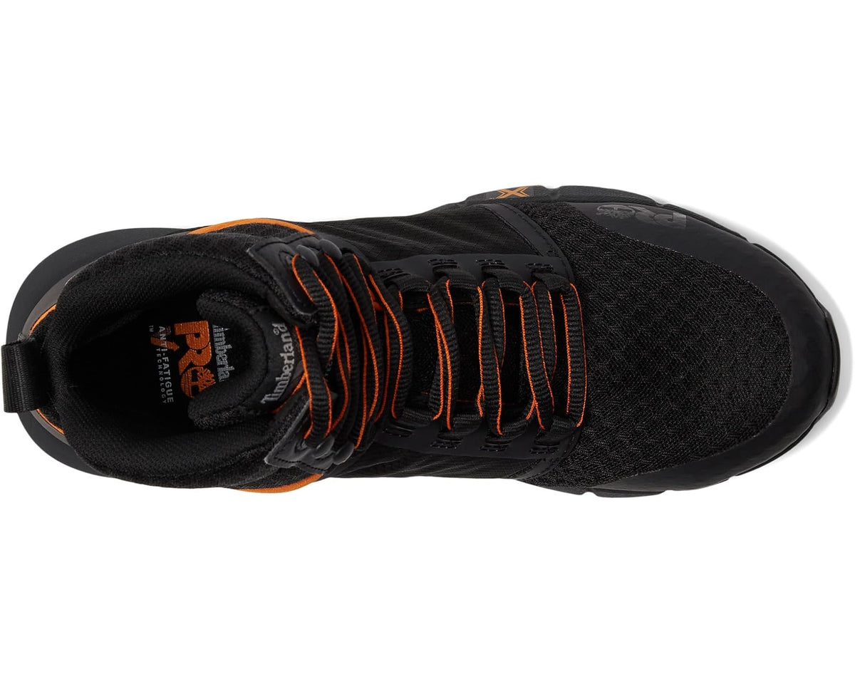 Men's Timberland PRO Radius Mid Composite Safety Toe Black/Orange 1