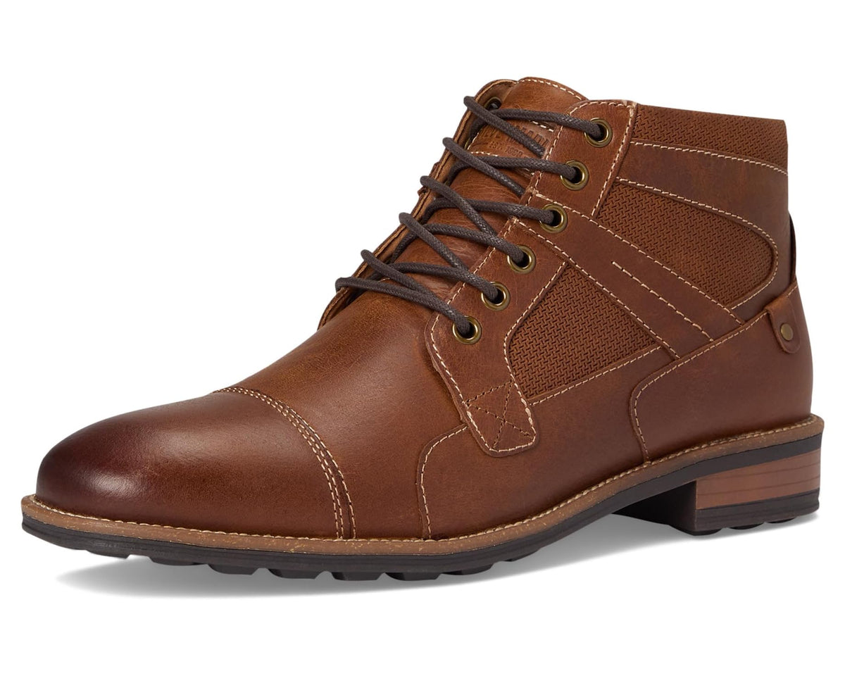 Men's Steve Madden Jotting Dark Tan Leather