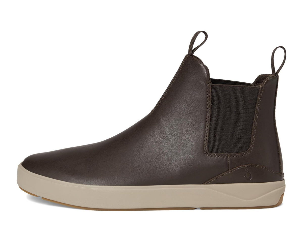 Men's OluKai Lae'ahi Mid Dark Java/Dark Java