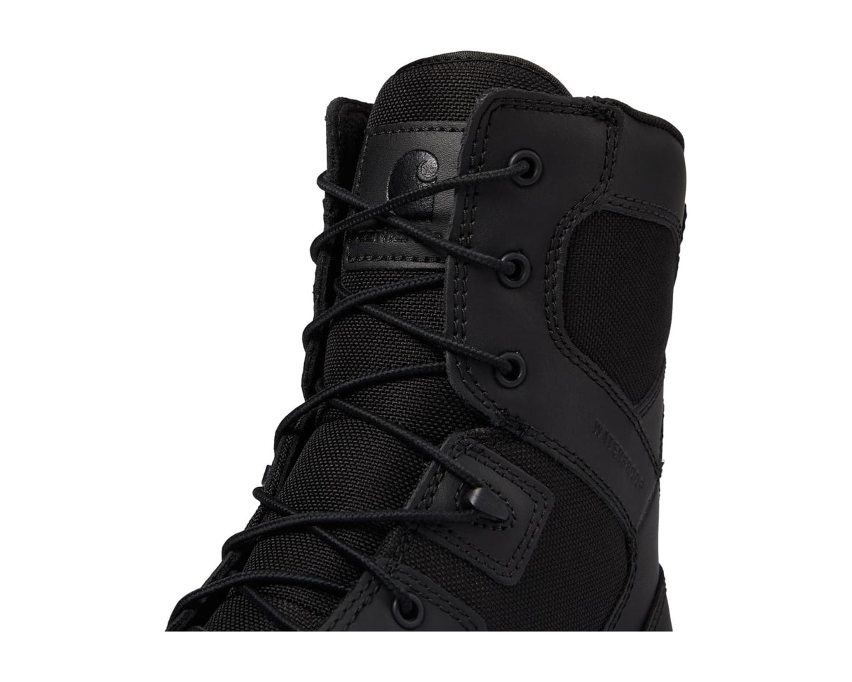 Men's Carhartt Gilmore WP 8 Side Zip Soft Toe Boot Black
