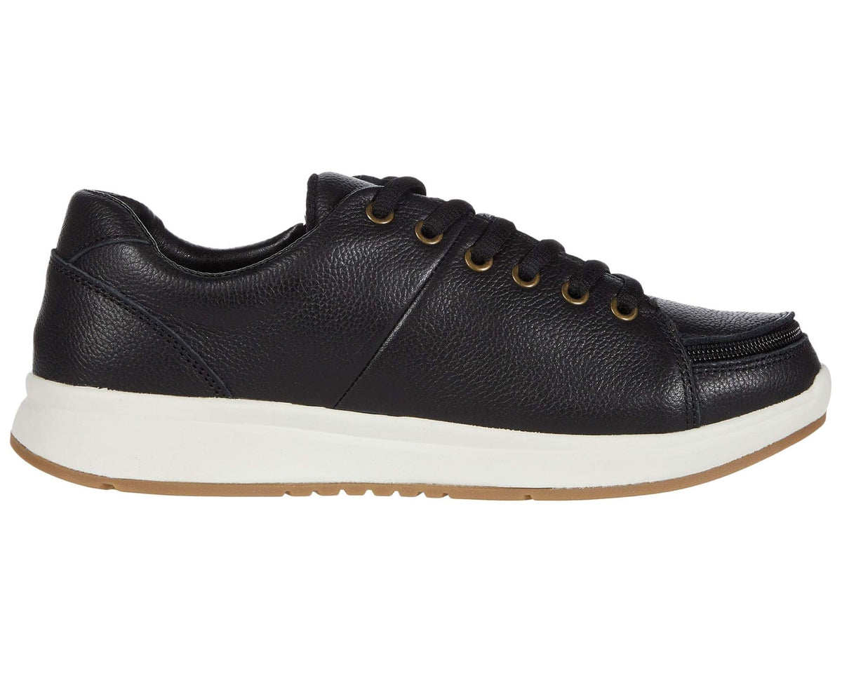 Men's BILLY Footwear Comfort Leather Lo Black/White
