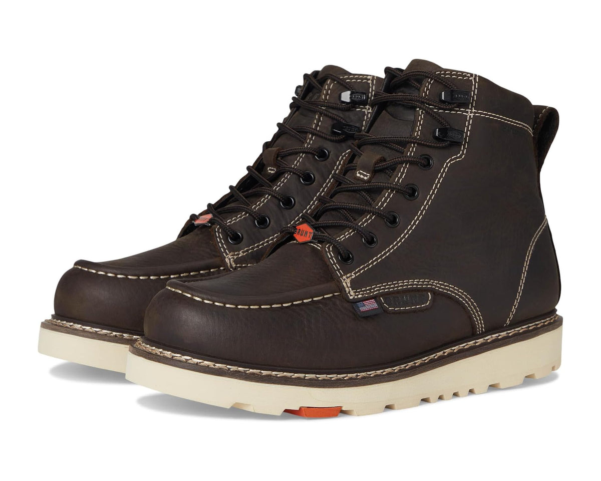 Men's BRUNT The Marin 6 USA Welted Soft Toe Brown