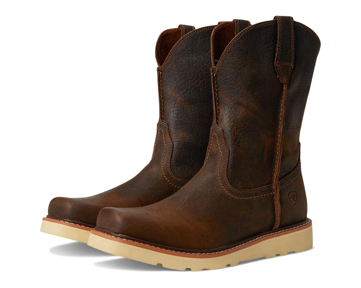 Men's Ariat Rambler Recon Western Boots Dark Brown