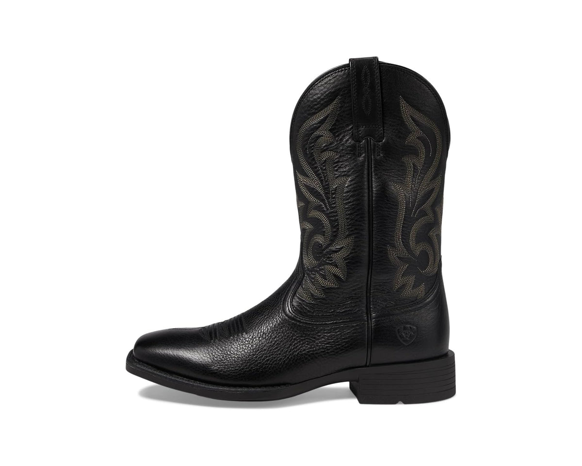 Men's Ariat Slim Zip Ultra Black Deertan