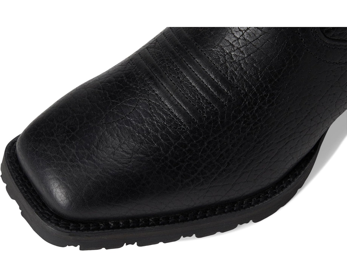 Men's Ariat Hybrid Low Boy Western Boot Black Adobe