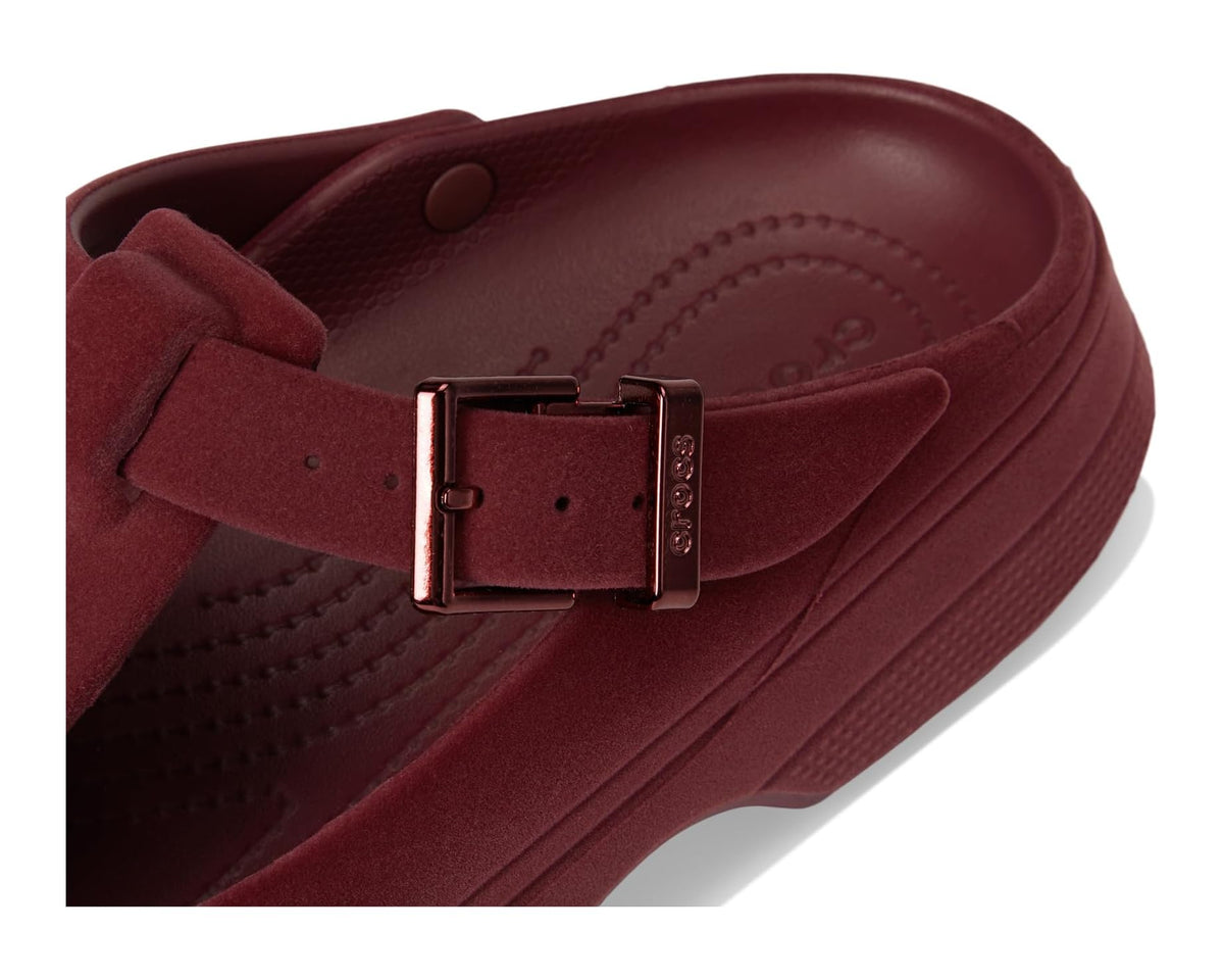 Unisex Crocs Classic Mary Jane Clogs, Mary Janes for Beetroot Velvet