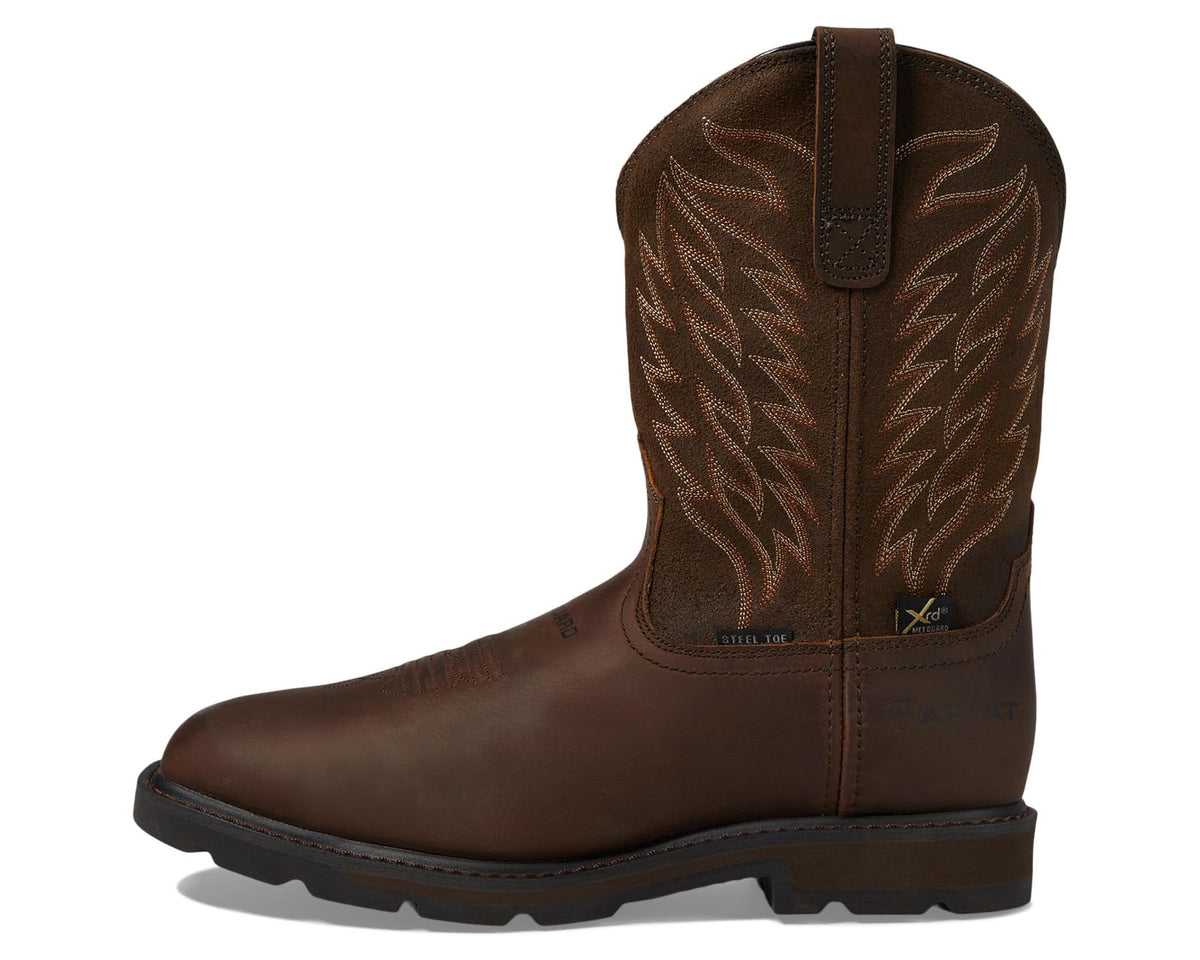 Men's Ariat Groundbreaker WST Metguard ST Brown