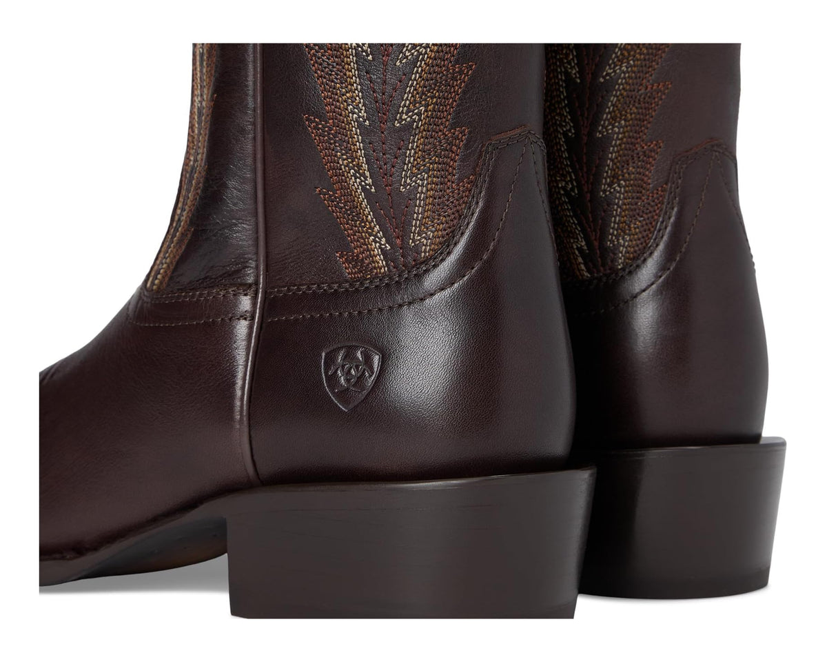 Men's Ariat Willie Western Boots Bittersweet Chocolate