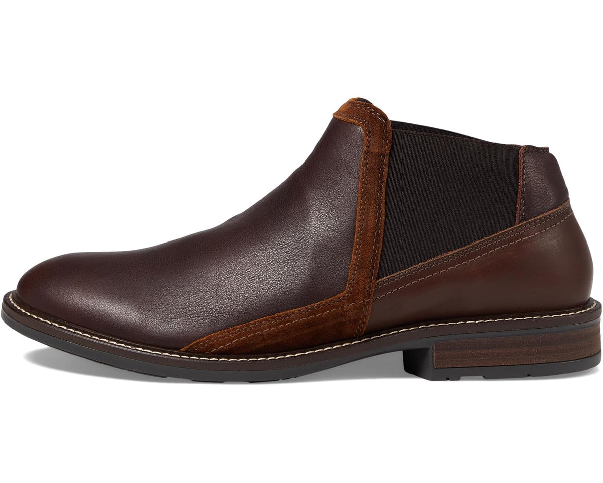 Men's Naot Business Soft Brown Leather/Toffee Brown Leather/Seal Brown Suede