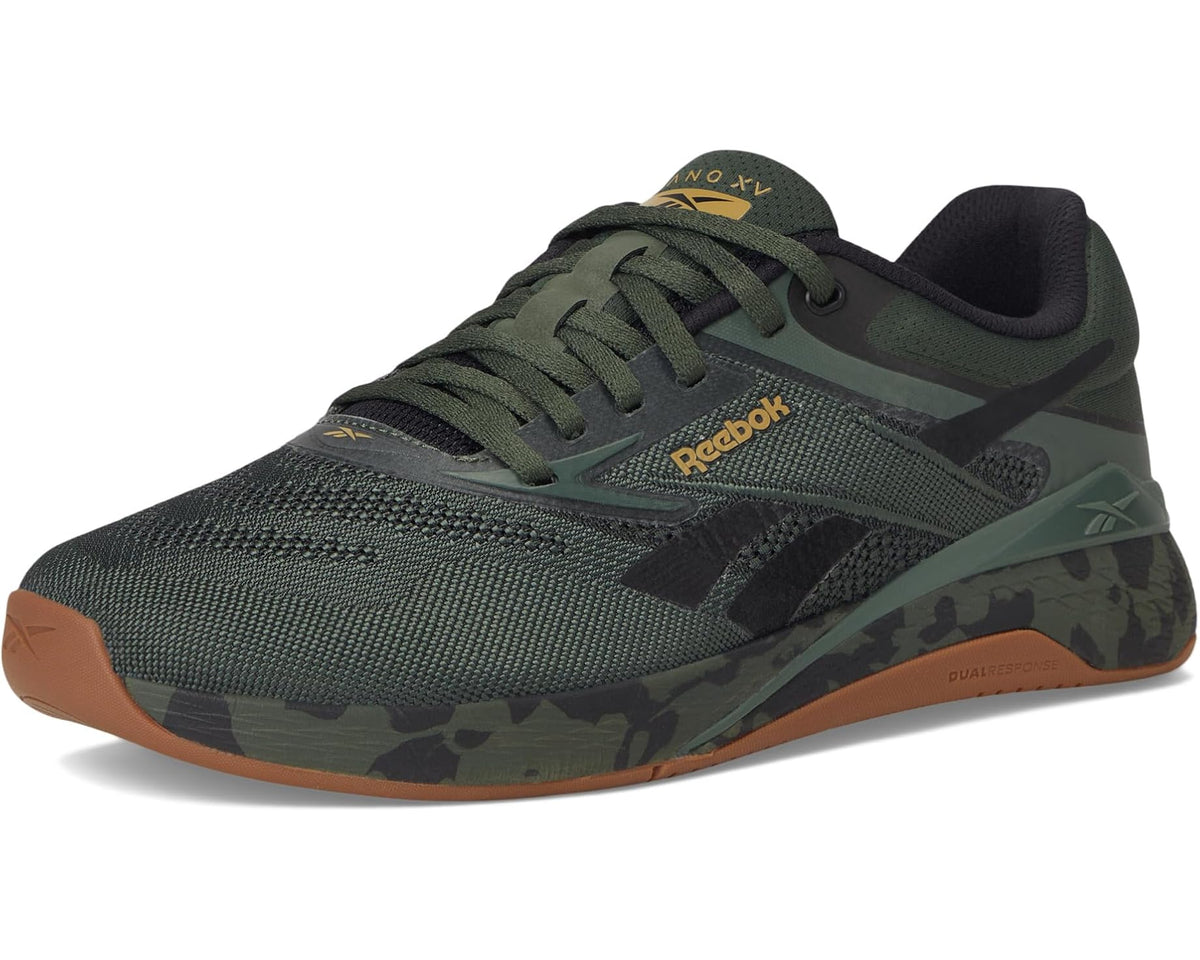 Unisex Reebok Nano X5 Grit Green/Black/Khaki Brown