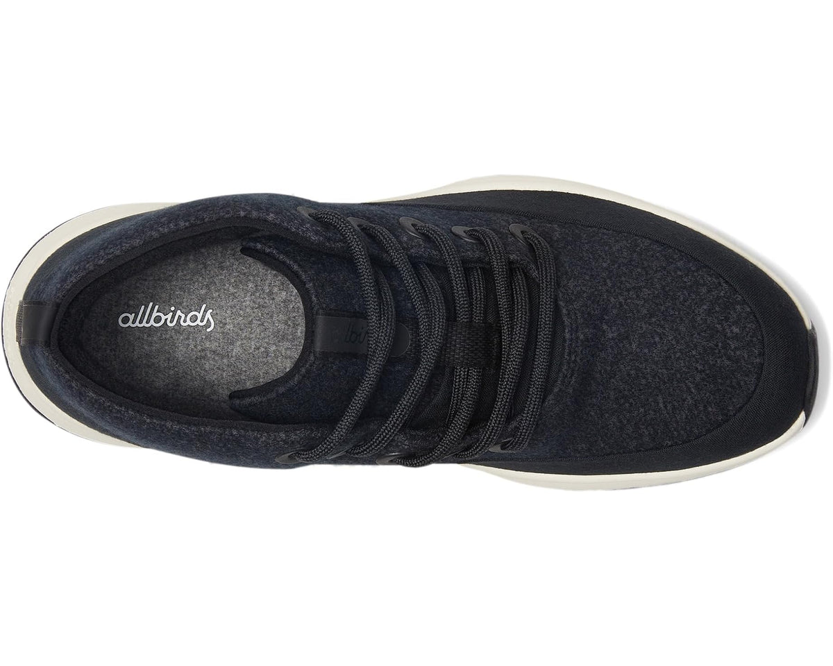 Men's Allbirds Wool Runner NZ Mid Waterproof Natural Black (Natural White)