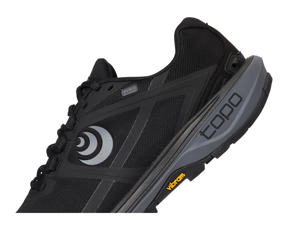 Men's Topo Athletic Terraventure 4 WP Black/Charcoal