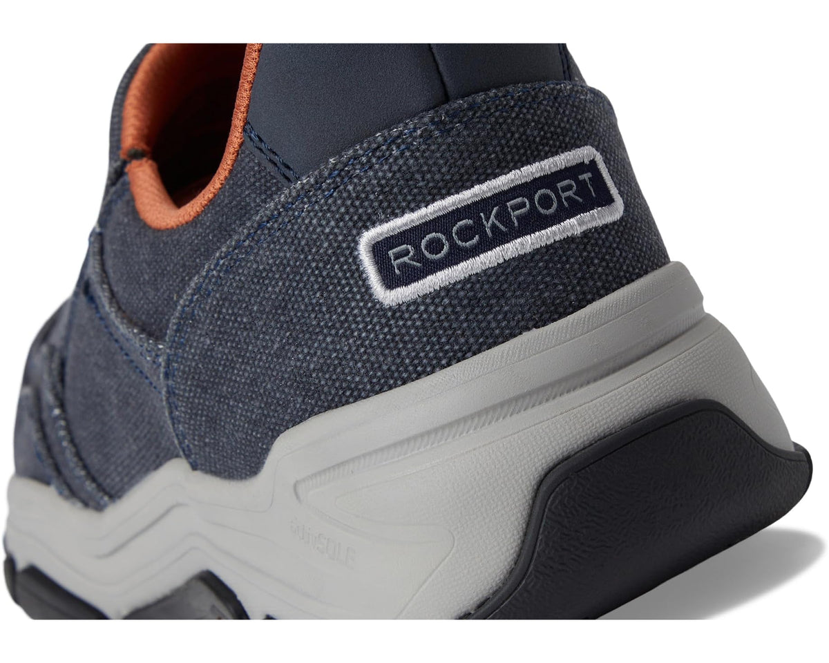 Men's Rockport Reece Dark Blue Canvas