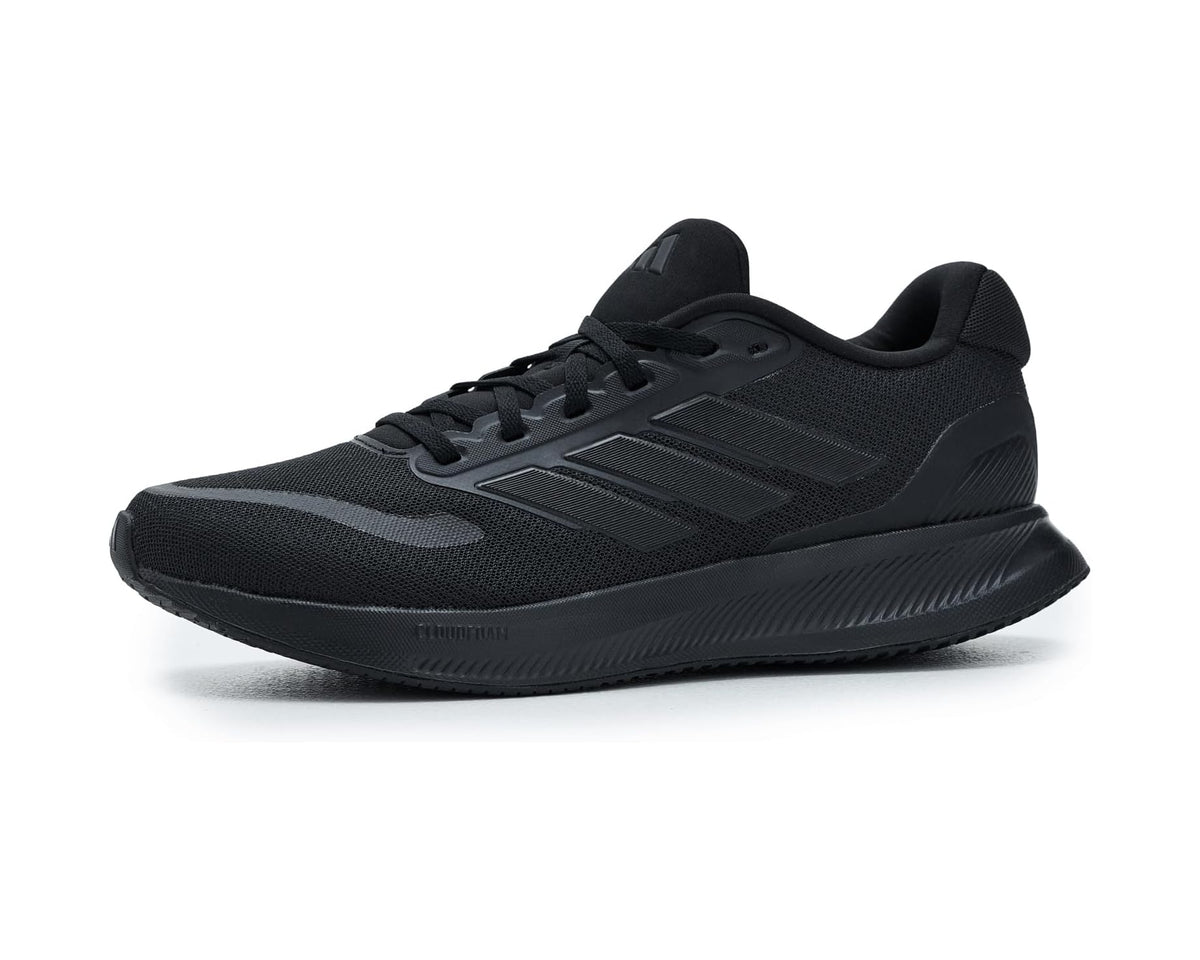 Men's adidas Run Falcon 5 Black/Black/White