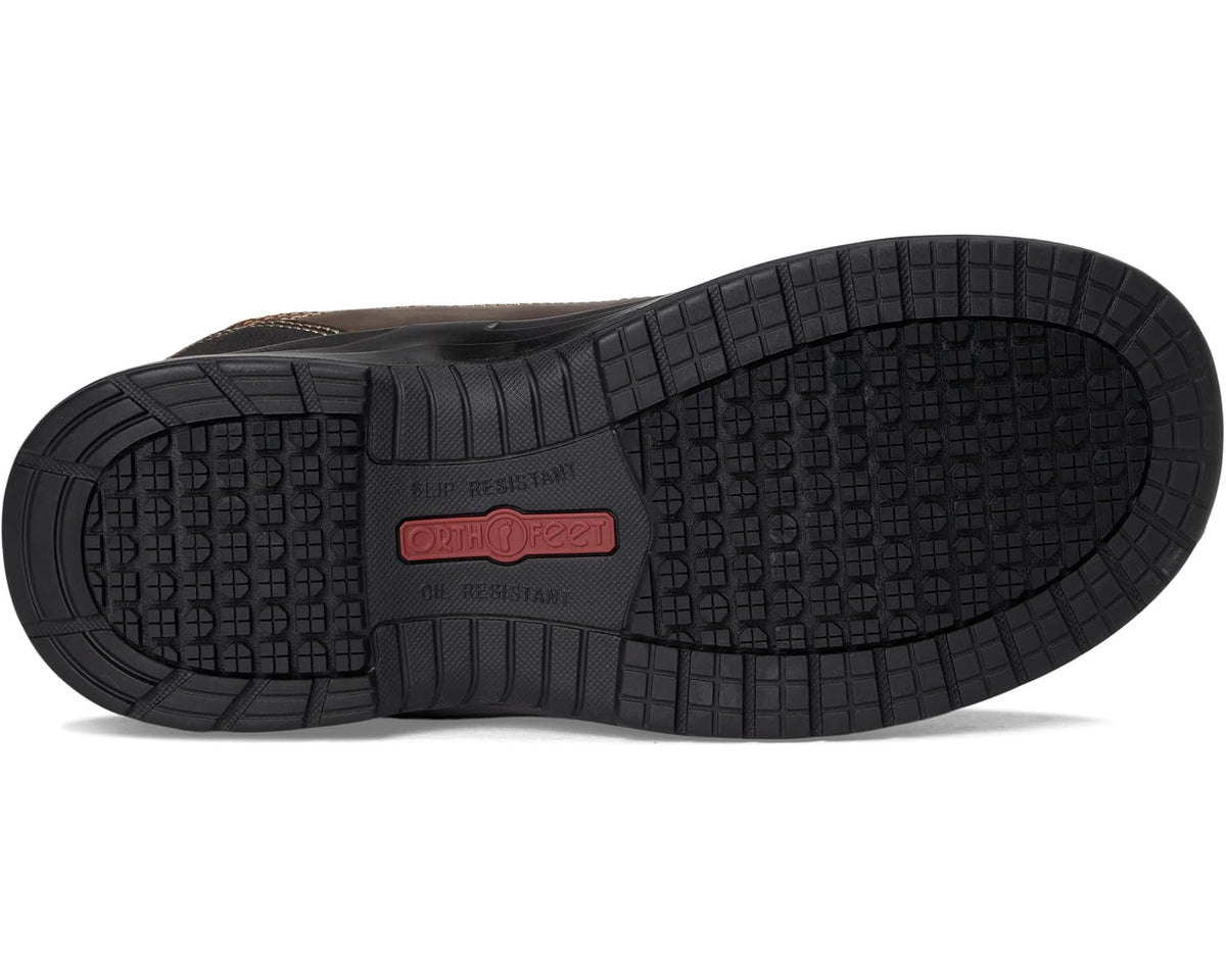 Men's Orthofeet Graphite Brown
