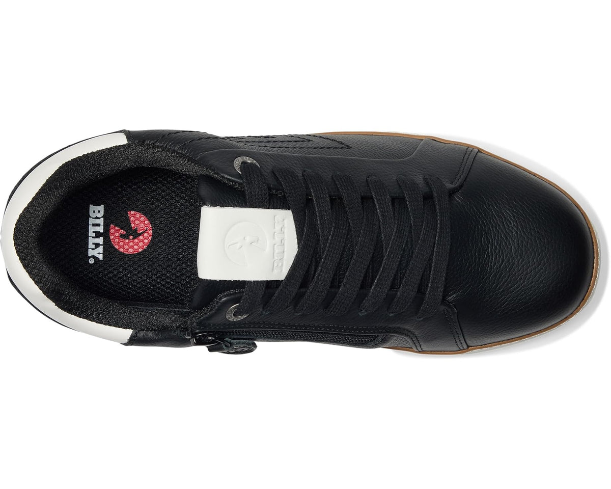 Men's BILLY Footwear Comfort Luxe Black Leather