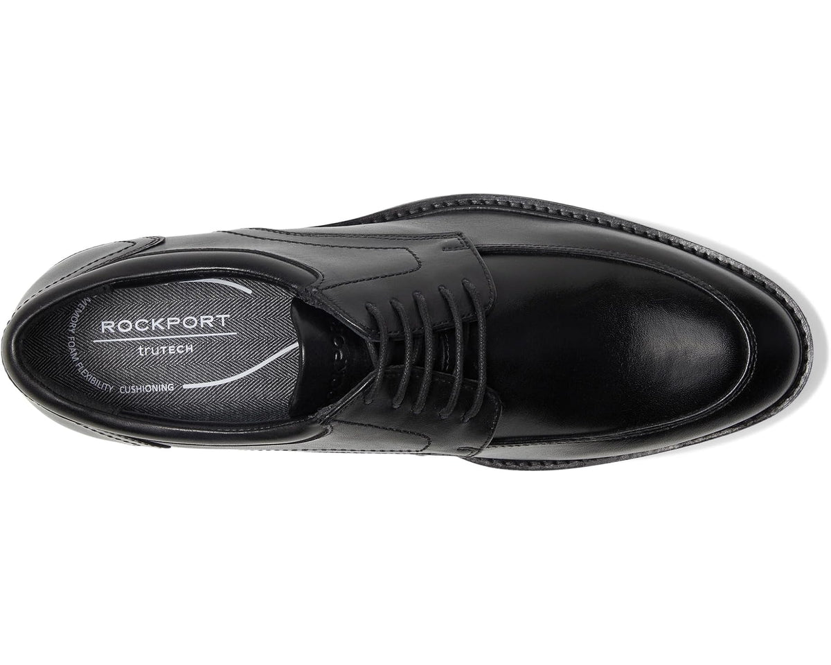 Men's Rockport Floran Black Leather