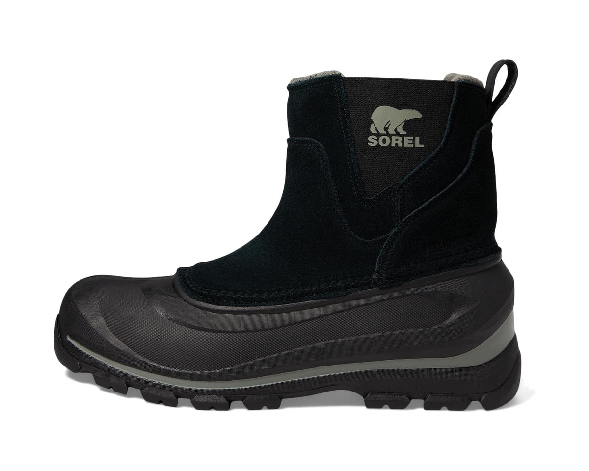 Men's SOREL Buxton™ Pull-On Waterproof Black/Quarry