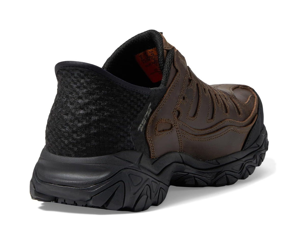 Men's SKECHERS Work Holdredge - Ryker Comp Toe Brown