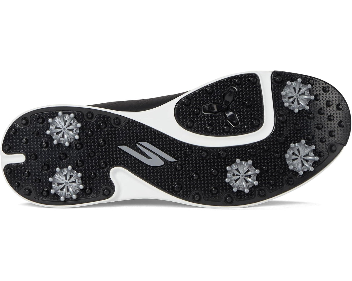 Men's Skechers GO GOLF Tempo Spiked Golf Shoe Black/White