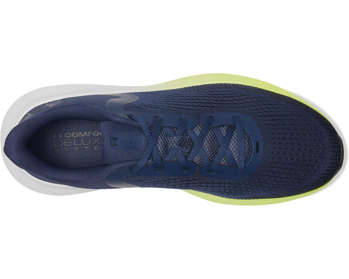 Men's Under Armour Charged Rogue 5 Washed Navy/High Vis Yellow/Black