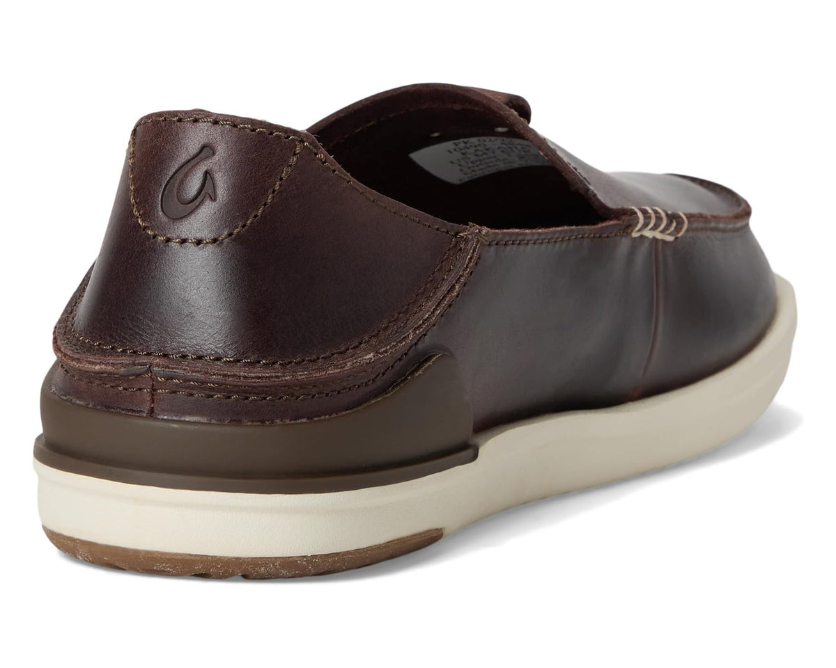 Men's OluKai Kakaha Dark Java/Dark Java