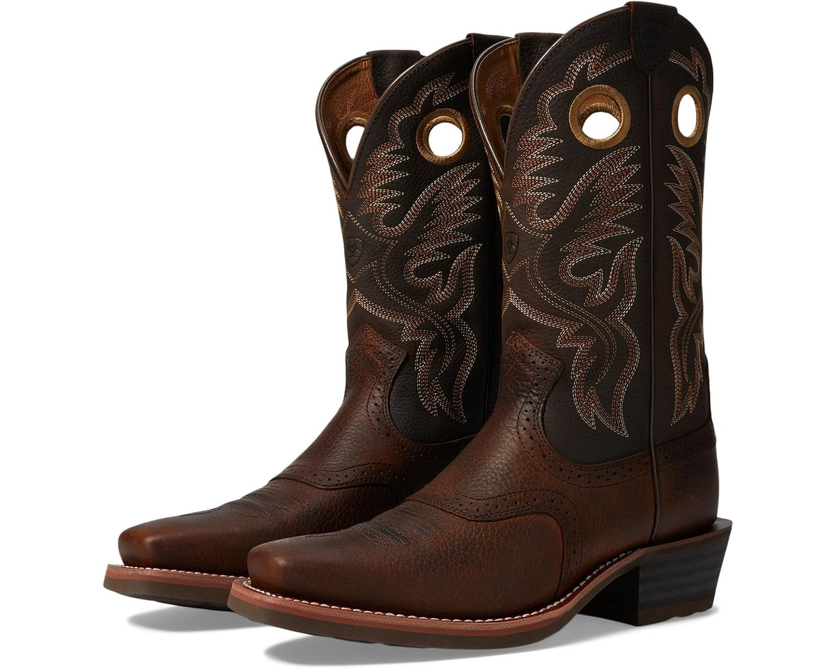 Men's Ariat Heritage Roughstock Brown Oiled Rowdy