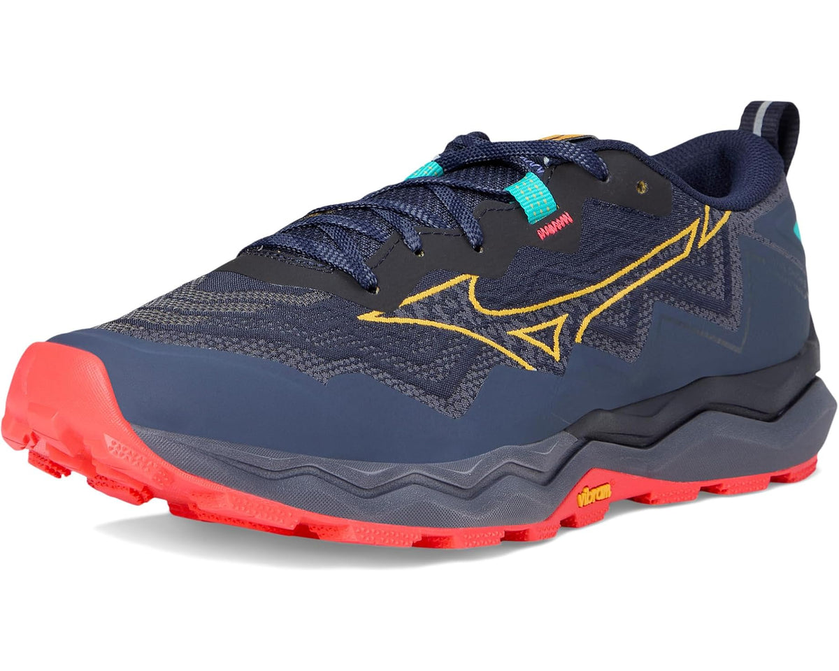 Men's Mizuno Wave Daichi 9 Baritone Blue/Citrus