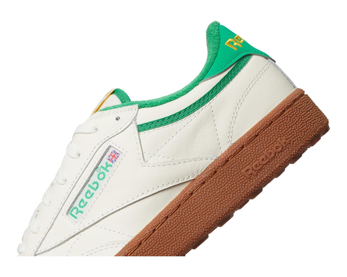 Men's Reebok Club C Golf Chalk/Classic Green