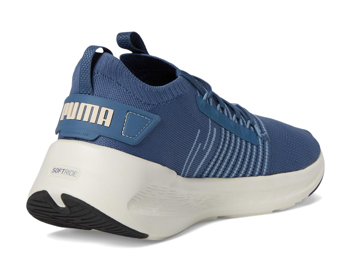 Men's PUMA Softride Symmetry Fuzion Running Shoes Dark Indigo/Cool Blue/Alpine Snow
