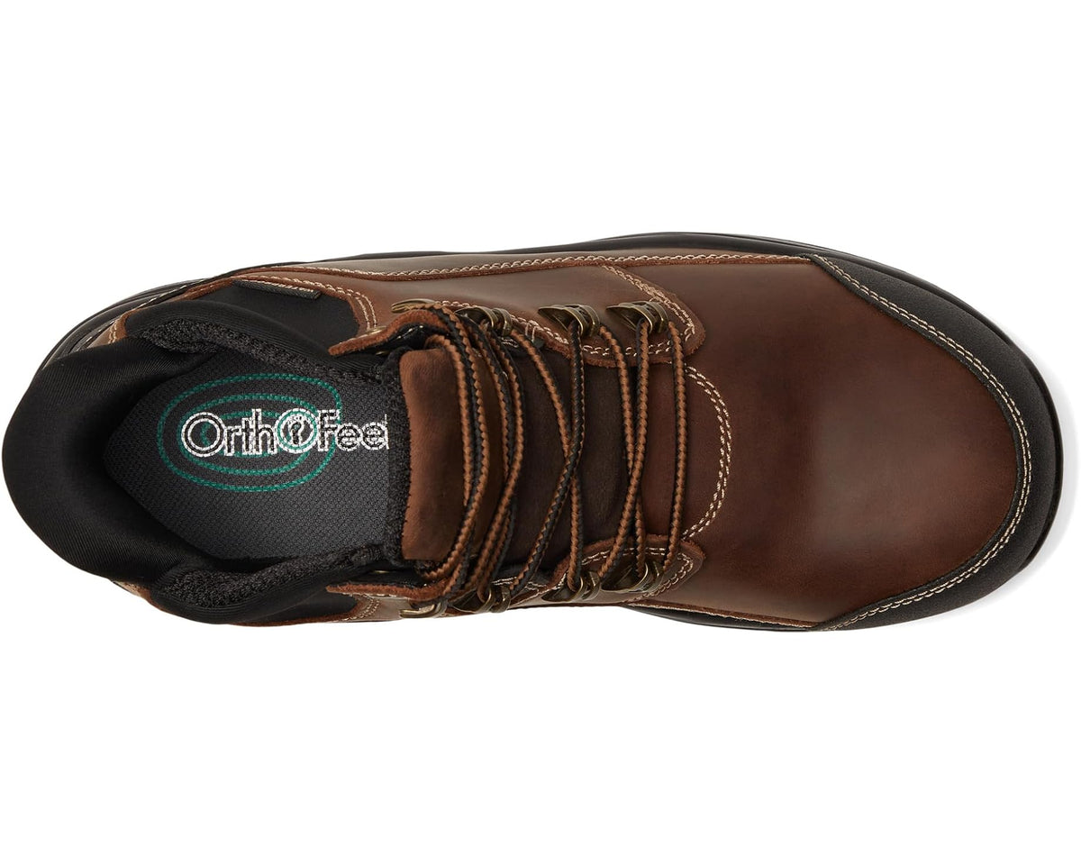 Men's Orthofeet Graphite Brown