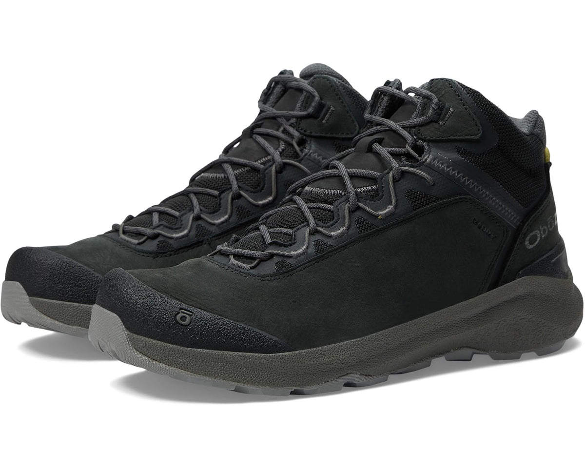 Men's Oboz Cottonwood Mid B-DRY Black Sea