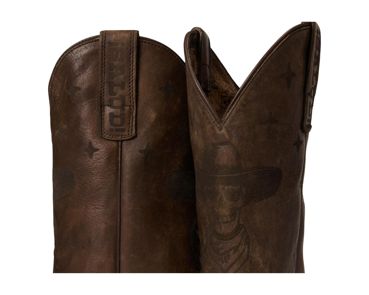 Men's Ariat High Stepper Sendero Stonewashed Brown