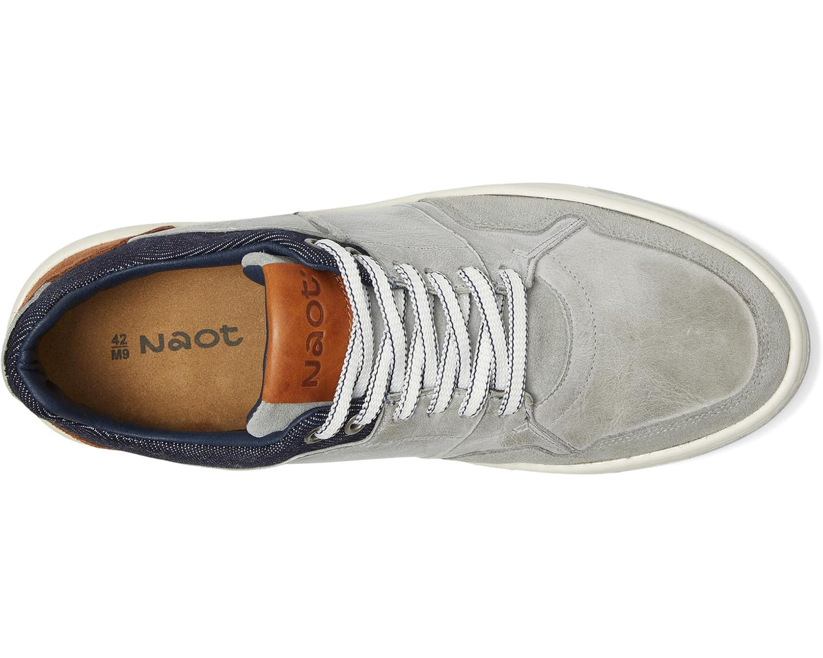 Men's Naot Speed Gray/Navy/Brown