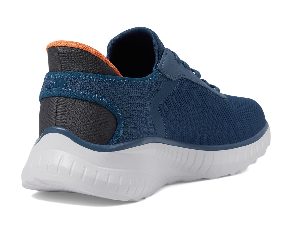 Men's BOBS from SKECHERS Hands Free Slip-Ins Squad Chaos - Solid Tour Navy Multi