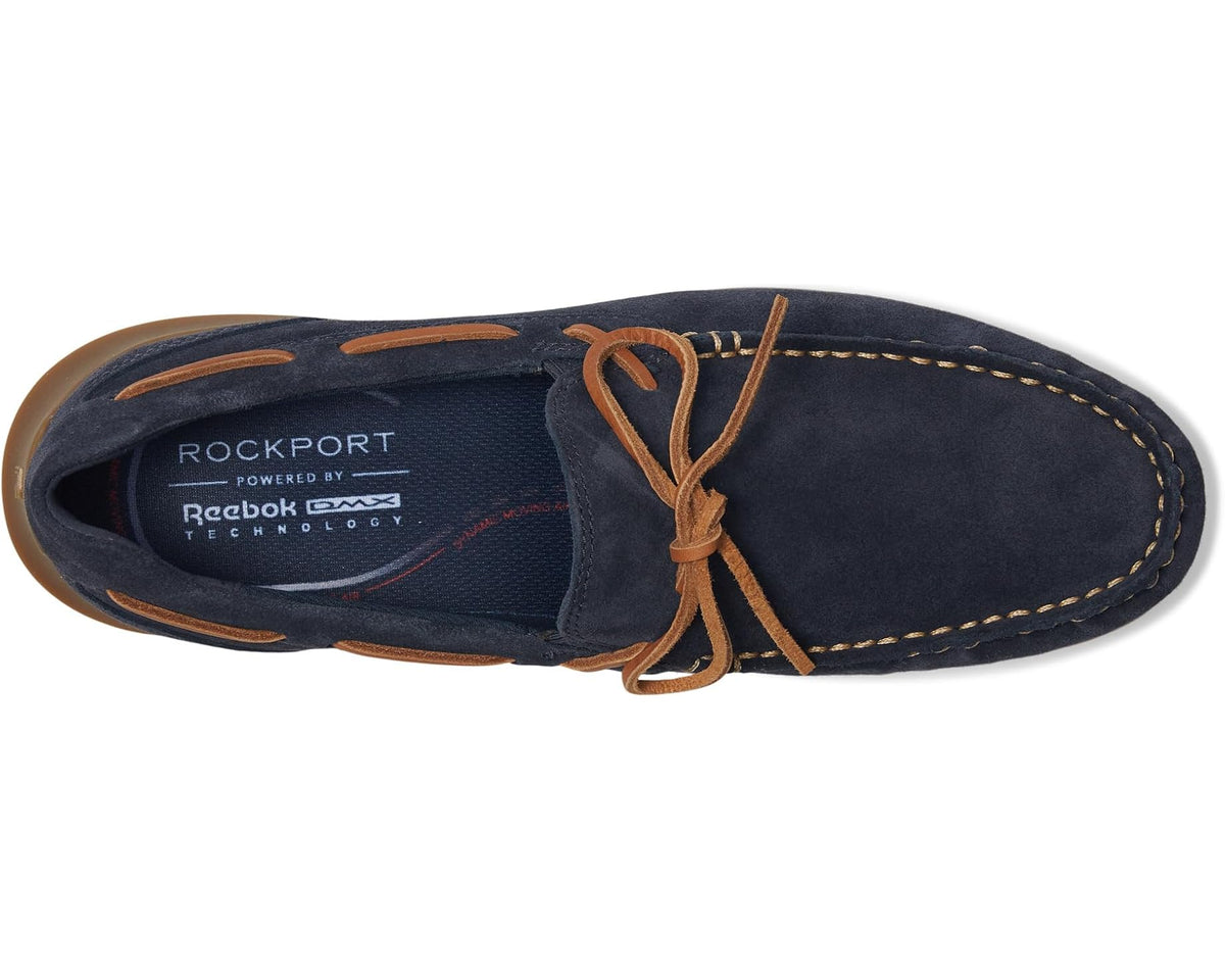 Men's Rockport Dmx Dunphy Dark Blue Suede
